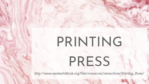 PRINTING PRESS printing-press