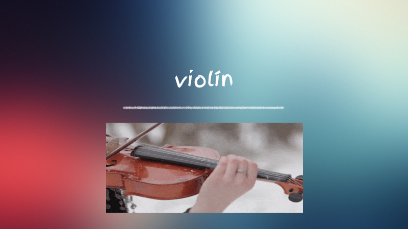 violin
