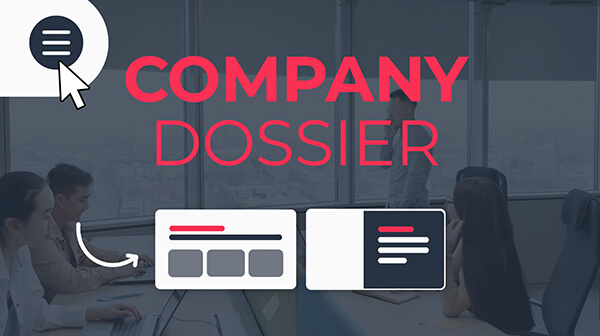 Interactive Dossier aziendale template