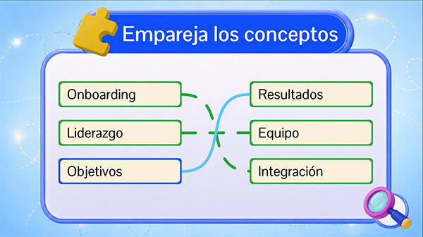 Empareja los conceptos