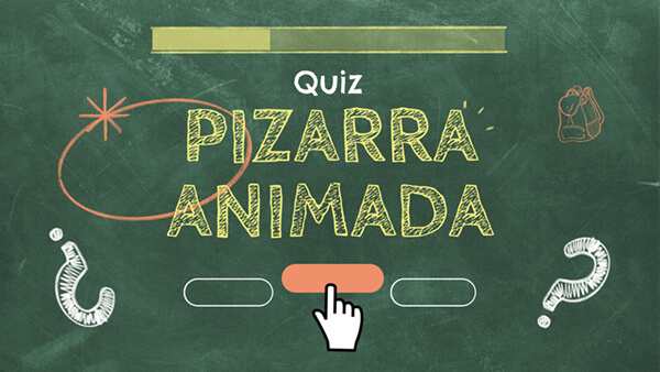 Quiz pizarra animada