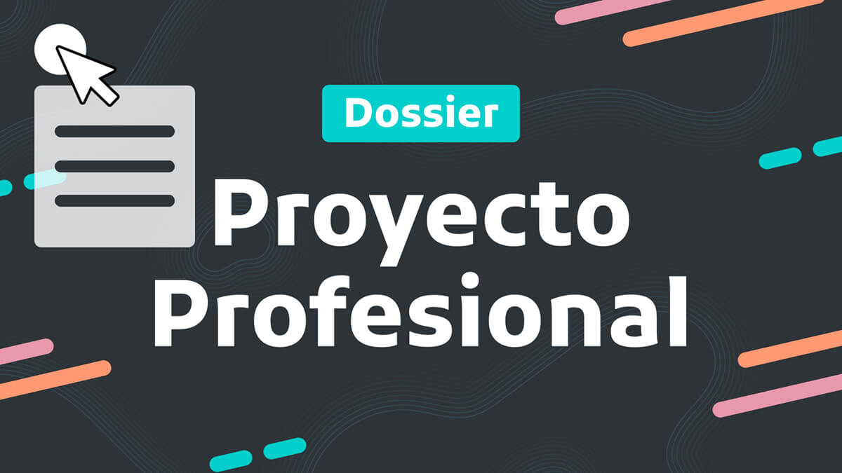 Interactive Dossier proyecto profesional template