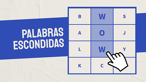 Palabras escondidas