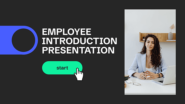 Interactive Momentum: presentazione del dipendente template