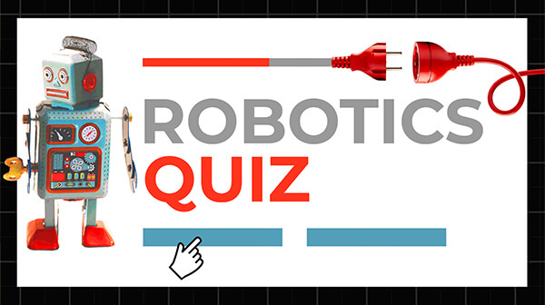 Interactive Quiz robotica template