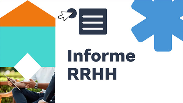 Plantilla interactiva Informe recursos humanos