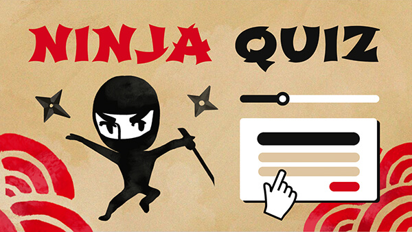 Interactive Quiz ninja template