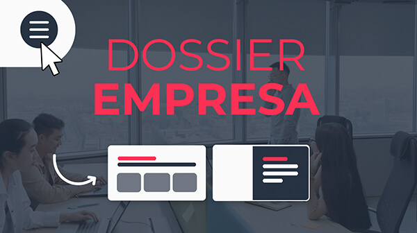 Interactive Dossier empresa template