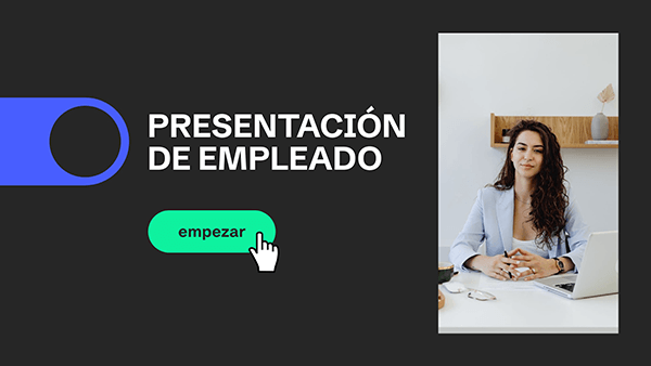 Plantilla interactiva Momentum: presentación de empleado