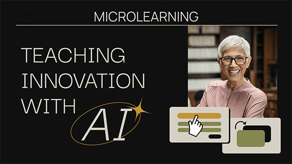 Interactive Microlearning : innovation pédagogique avec l’ia template