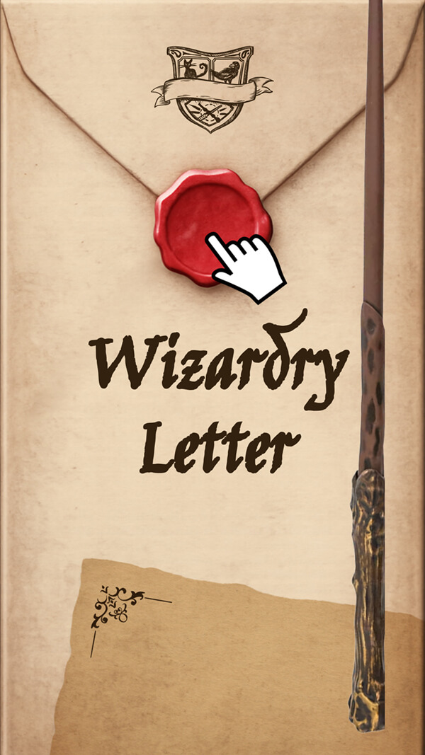 Interactive Wizardry letter template