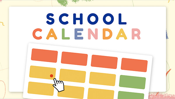 Calendrier école