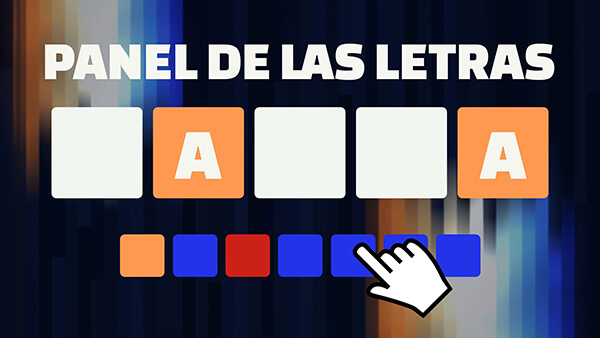 Panel de las letras