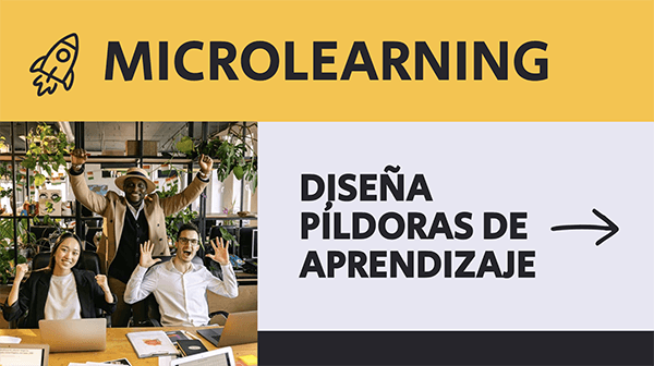 Plantilla interactiva Microlearning: diseña píldoras de aprendizaje