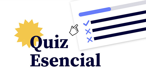Plantilla interactiva Quiz esencial