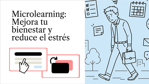 Plantilla interactiva Microlearning: mejora tu bienestar y reduce el estrés