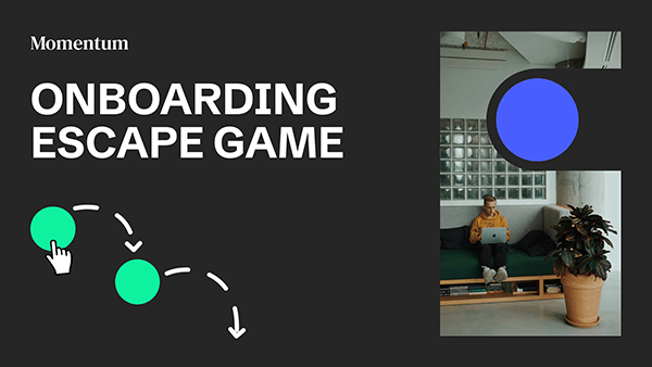 Interactive Momentum: onboarding escape game template