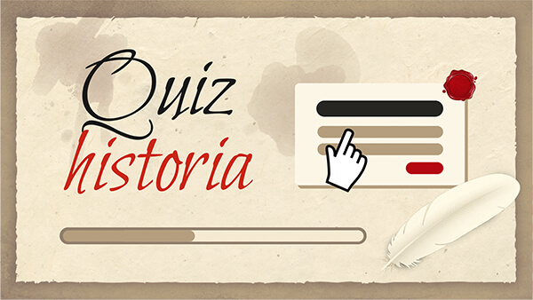 Interactive Quiz historia template