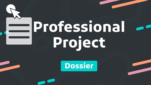 Interactive Professionelle projektdokumentation template